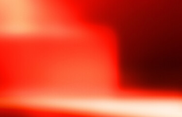 Red abstract background with glowing lines and smooth motion
