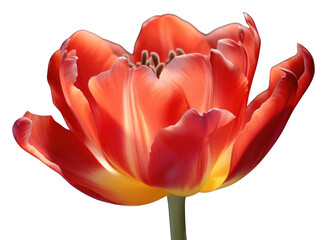PNG Tulip flower petal plant.