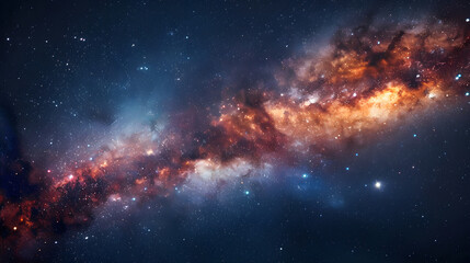 Naklejka premium Space Oddities: A Fascinating Rendition of the Celestial Bodies