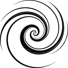 Swirl and spiral Comic And explosion speech bubble vector, swirl and spiral Comic And explosion speech bubble silhouette or line art vector illustration