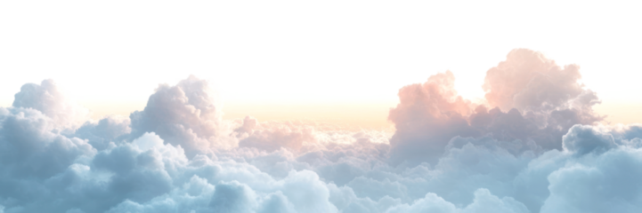 PNG Evening pastel sky clouds nature view.