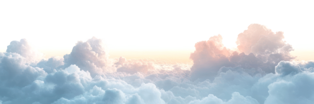 PNG Evening pastel sky clouds nature view.