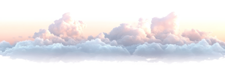PNG Evening pastel sky clouds cloudscape atmosphere.
