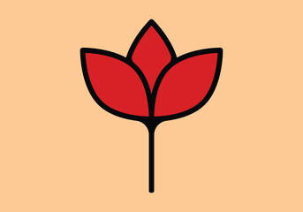 Collection of flowers. abstract origami flower background. style for banners, wallpaper, posters, websites, online shopping.Vector illustration design.