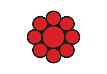 Collection of flowers. abstract origami flower background. style for banners, wallpaper, posters, websites, online shopping.Vector illustration design.