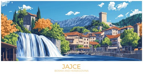 Jajce Bosnia And Herzegovina Travel