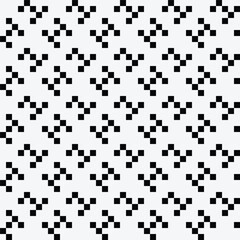 Fototapeta premium Pixel art seamless pattern. Art deco. Geometric. elegant background. Beautiful texture for wallpaper, wrapping, fashion, fabric, card, print