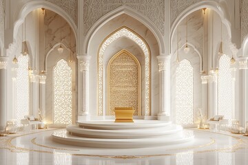 Elegant Islamic Architectural Interior Design