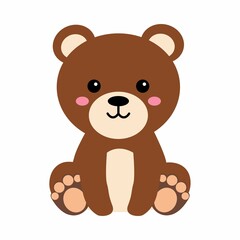 Fototapeta premium teddy bear cartoon