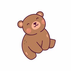 teddy bear isolated on white