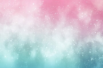 Fototapeta premium Soft pastel gradient background with sparkling bokeh effects, ideal for design and artistic projects