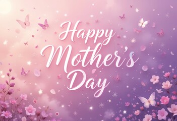 A gradient background with radial effect for mother's day