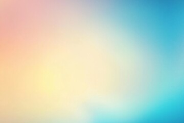Obraz premium Soft gradient background blending pastel colors, ideal for calming design projects and presentations