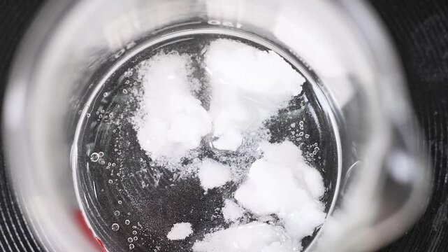 Sodium Acetate Crystallization Experiment