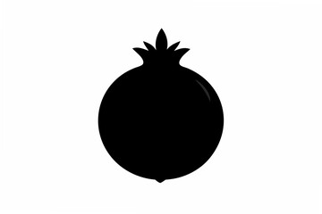 pomegranate  silhouette