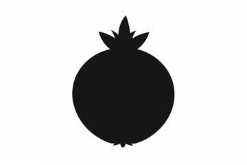 pomegranate  silhouette