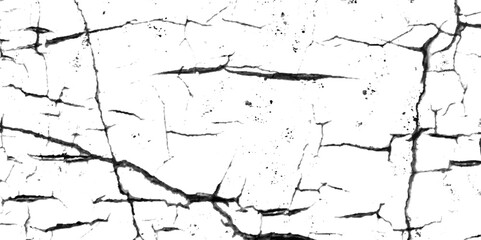 Abstract grunge black and white crack paper texture design and texture of a concrete wall with cracks and scratches background .Vintage abstract texture of old surface.Grunge texture for make poster
