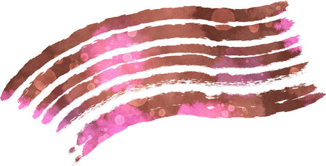 和風の背景素材　波打つ筆の流れ