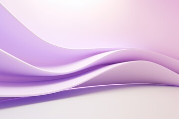 Fototapeta premium Soft violet abstract bands with a pale pink wave