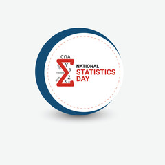 Clean and Minimal National Statistics Template Design