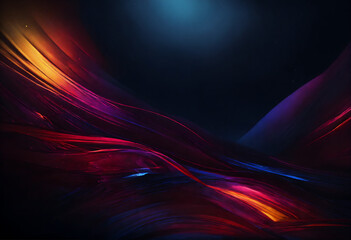 Dark abstract background, Created using Generative Ai