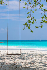 Koh Tachai is an island in the Similan Islands National Park in Lam Kaen Subdistrict, Thai Mueang, Phang Nga Province, An island with white sandy beaches and crystal clear water