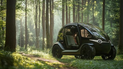 Eco-friendly electric vehicles designed for adventurous travelers seeking sustainable exploration