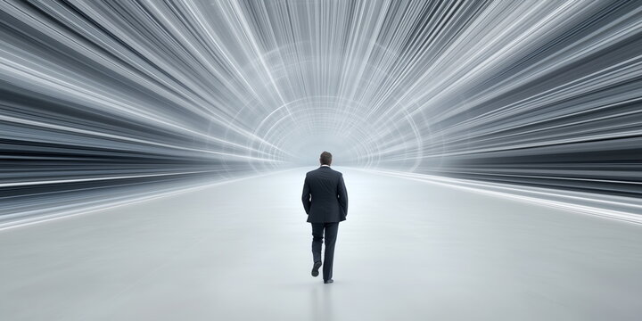 Entering a different stage or dimension in business development. 