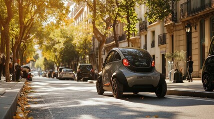 Explore tourist hotspots with energy-efficient electric vehicles promoting green travel