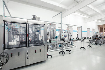 Modern manufacturing facility with advanced machinery for efficient production processes and...