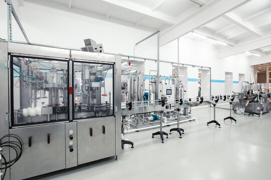 Modern manufacturing facility with advanced machinery for efficient production processes and streamlined operations