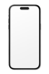 Smartphone screen png collage element, transparent background