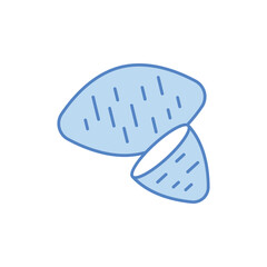 Sweet potatoes icon design