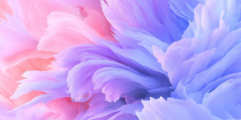 Fototapeta premium Soft Pastel Feather-Like Abstract Texture in Pink and Lavender