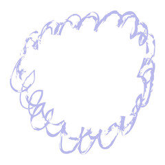 Kids doodle png sticker, abstract hand drawn scribble design, transparent background