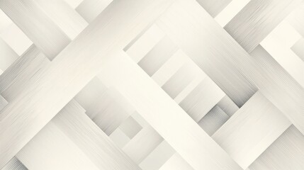 Fototapeta premium Abstract Geometric Pattern in Soft White and Gray Tones for Design
