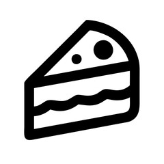 cake slice icon design