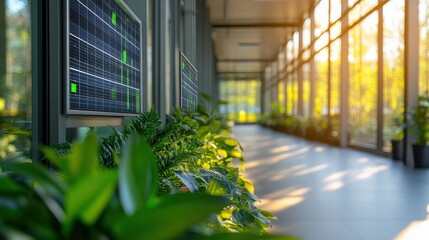 Obraz premium building with grass