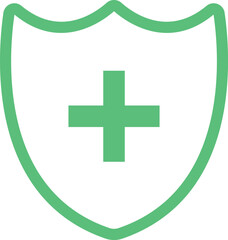 セキュリティ、プロテクトのアイコンイラスト