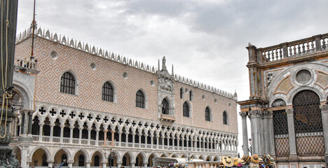 Fototapeta premium Italy. Venice. Palazzo. Doge's Palace