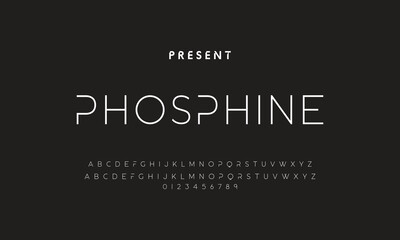 Future font creative modern alphabet fonts. Typography bold regular. vector illustrator