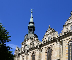 Historical Main Church in the Old Town of Wolfenbüttel, Lower Saxony