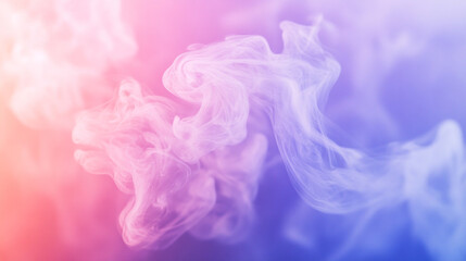 Fototapeta premium Abstract Pastel Smoke Swirls Dreamy Purple Pink Background Texture Design art airy soft color image 