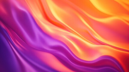 Blurred gradient fluid vector with smooth orange and violet transitions, offering a modern and futuristic backdrop.