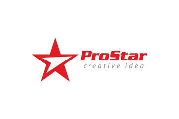 Creative Star Concept Logo Design Template