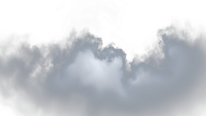 Mist or Smoke with Transparent Background