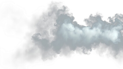 Mist or Smoke with Transparent Background