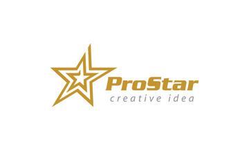 Creative Star Concept Logo Design Template