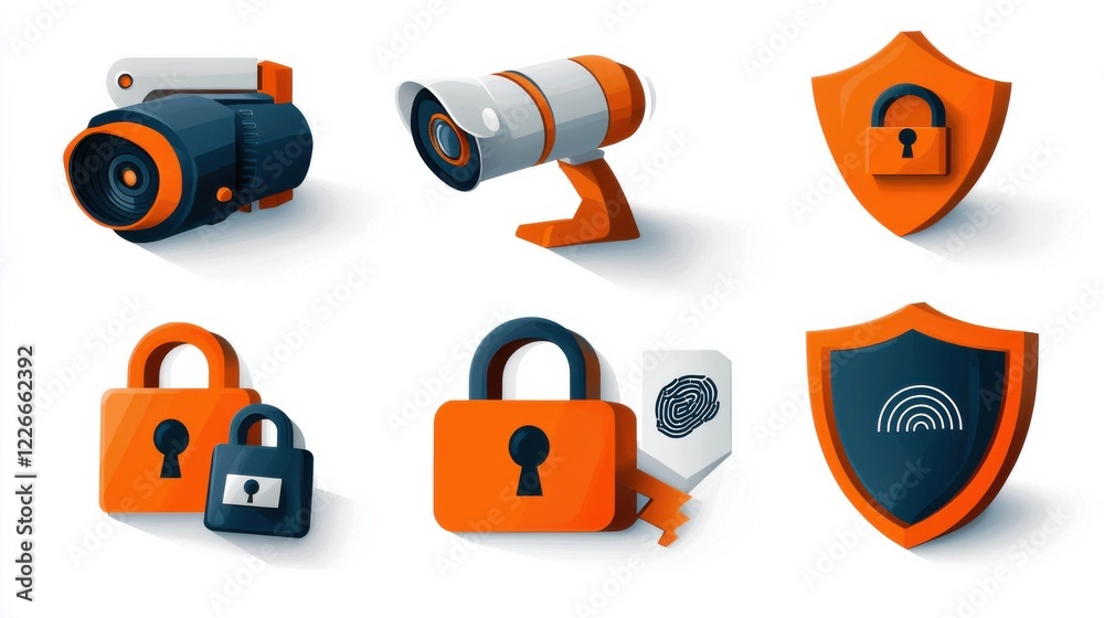 Fototapete implementing security monitoring standards analyzing six essential cctv camera elements for effectiv