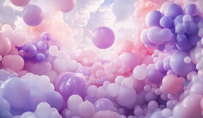 abstract background with bubbles